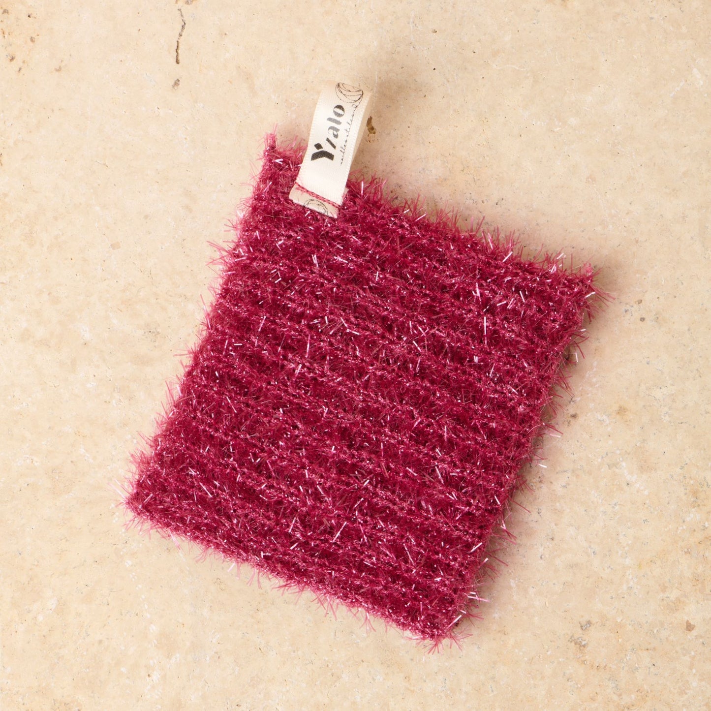 Eponge grenat rose foncée