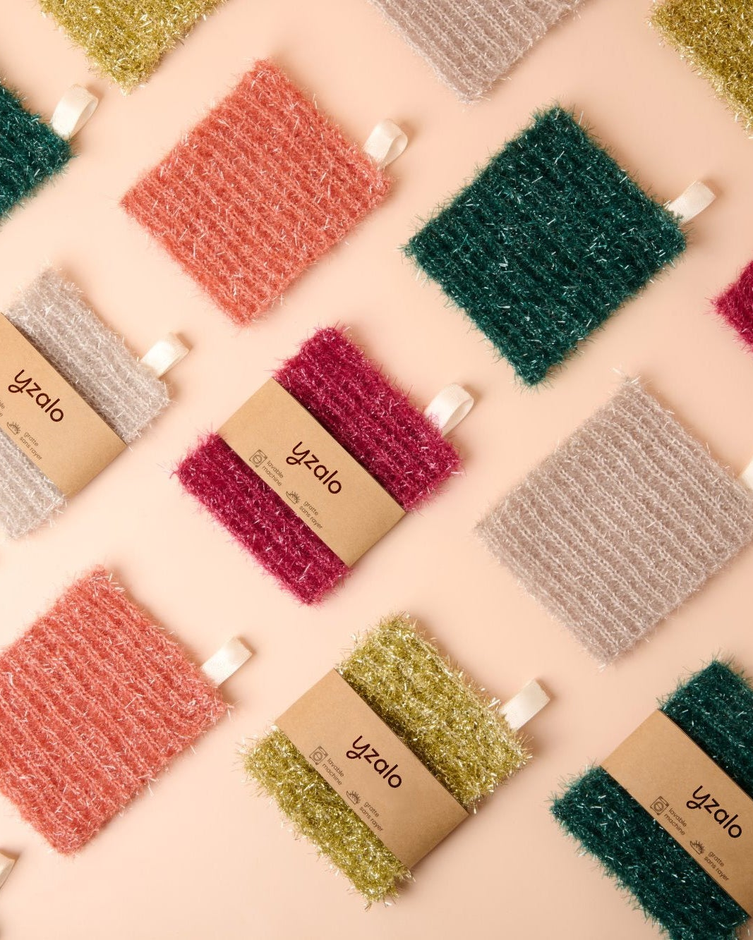 Pack entreprise 10 éponges grattantes lavables