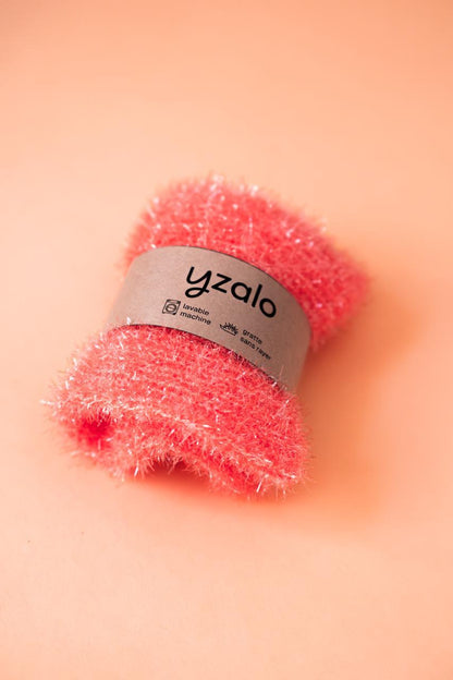 Gant exfoliant lavable
