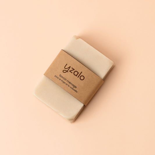 Savon ménager solide pour la vaisselle et pour le linge