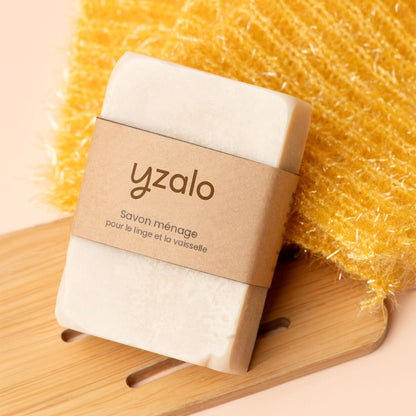 Savon ménager solide pour la vaisselle et pour le linge